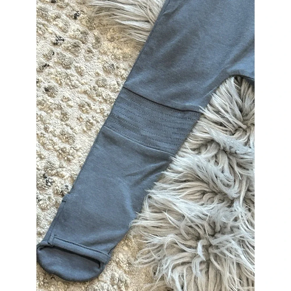 Goumi Kids Grow With You Loose Fit Zippy In Midnight Bamboo Jumpsuit Size 12-18m